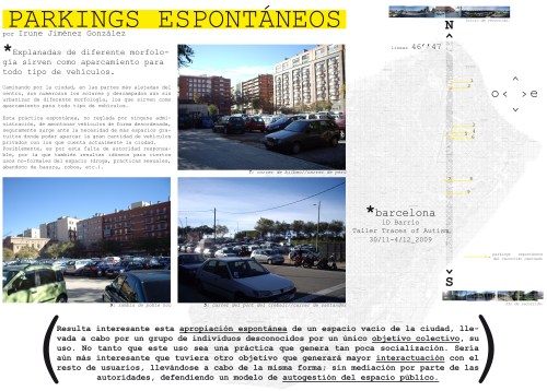 parkings espontáneos